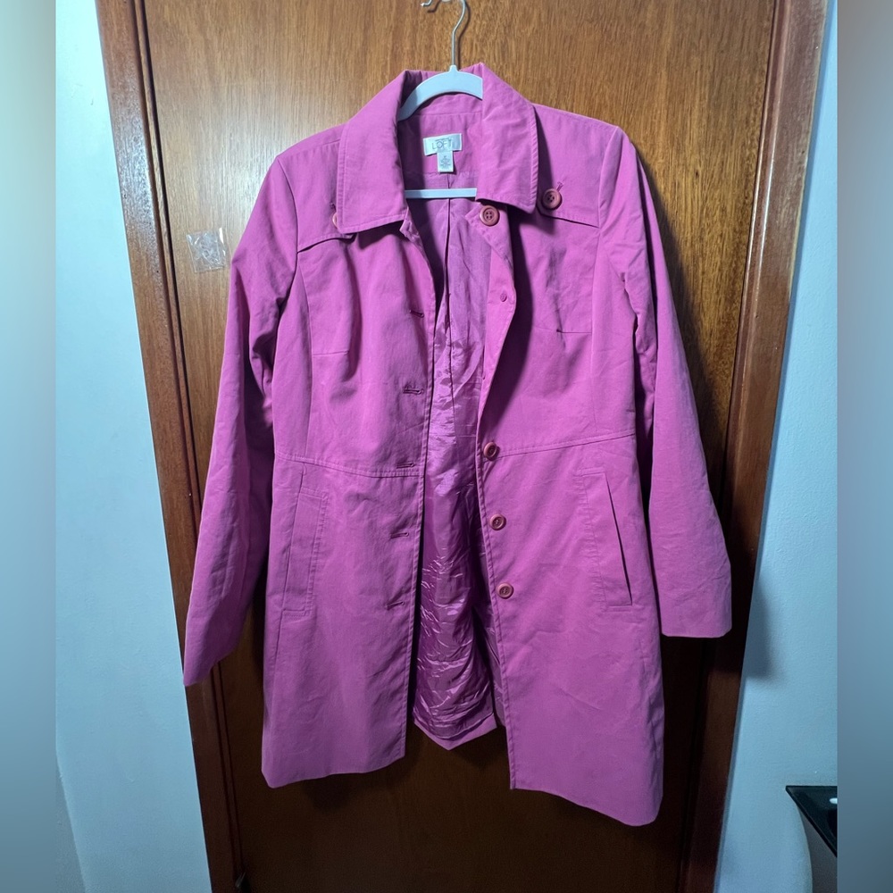 Ann Taylor Loft size M fuchsia jacket